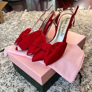 Kate Spade Sheela Sling Bow Pumps